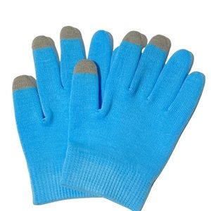 1 Pair Moisturizing Overnight Treatment Glove Blue Moisturizing Gel